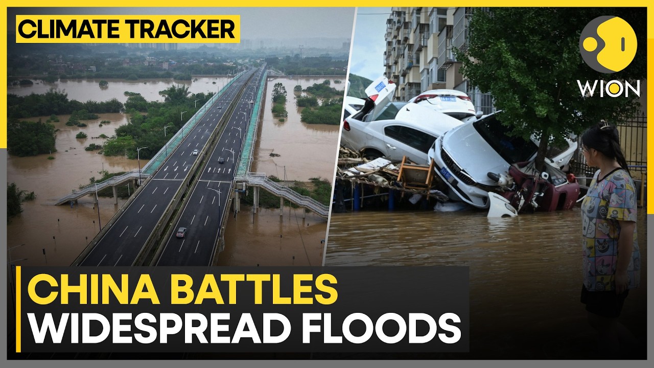 China Floods: 22 Dead, 20 Missing As Devastating Floods Hit China | WION Climate Tracker