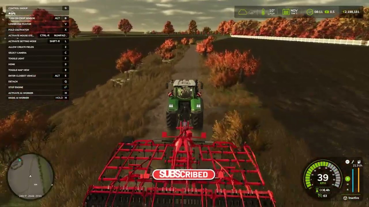 Farming simulator 25 JA PRECISAN FARMER  EPIZODA 10  '' ISKULTIVIRAO  SAM PARCELU 207  A I OSTALE ĆU