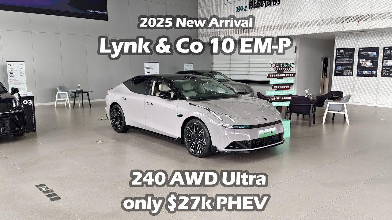 2025 New Arrival Lynk & Co 10 EM-P 240 AWD Ultra PHEV - Big Bear Test Car