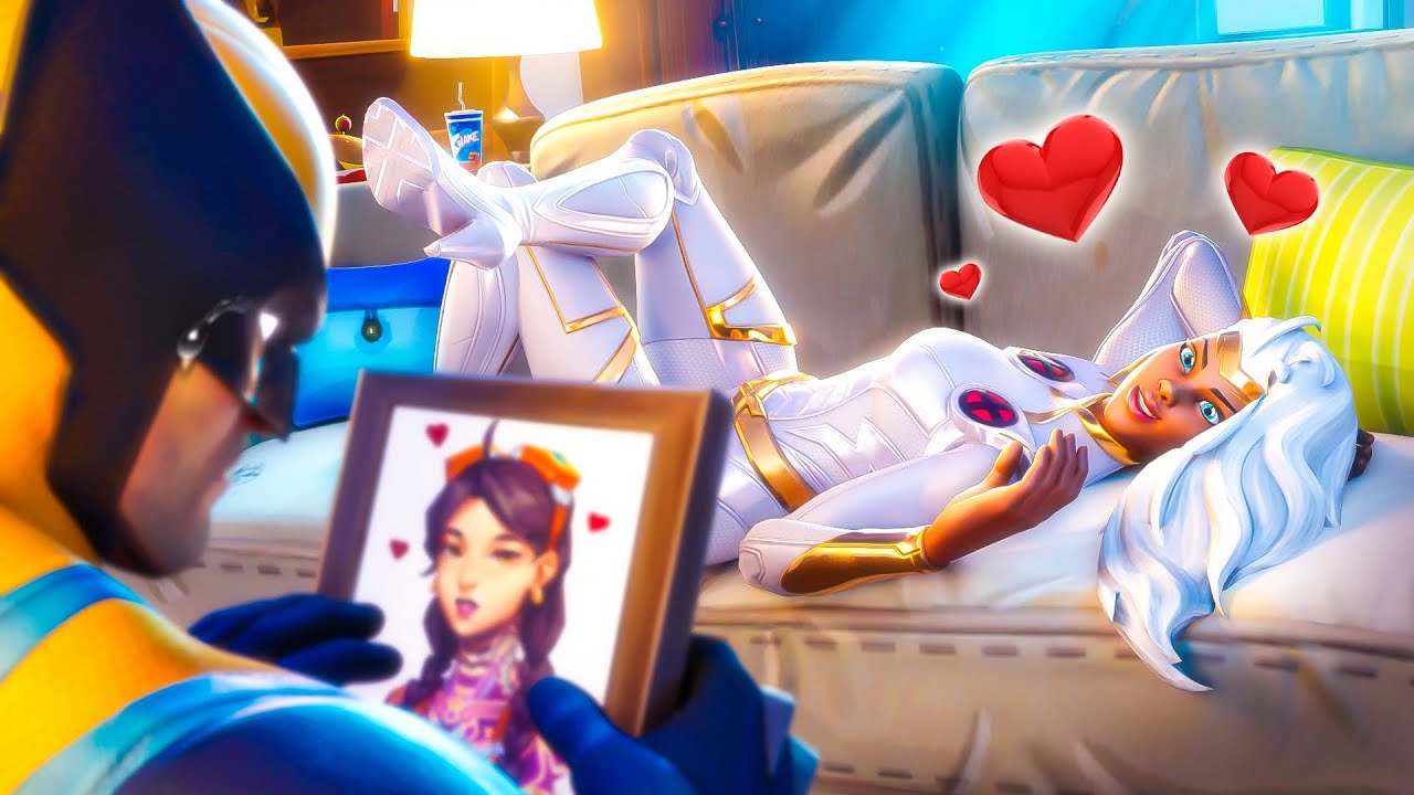 LA NUEVA *NOVIA* DE WOLVERINE?! (Historia de Amor EMOTIVA) | Película de Fortnite
