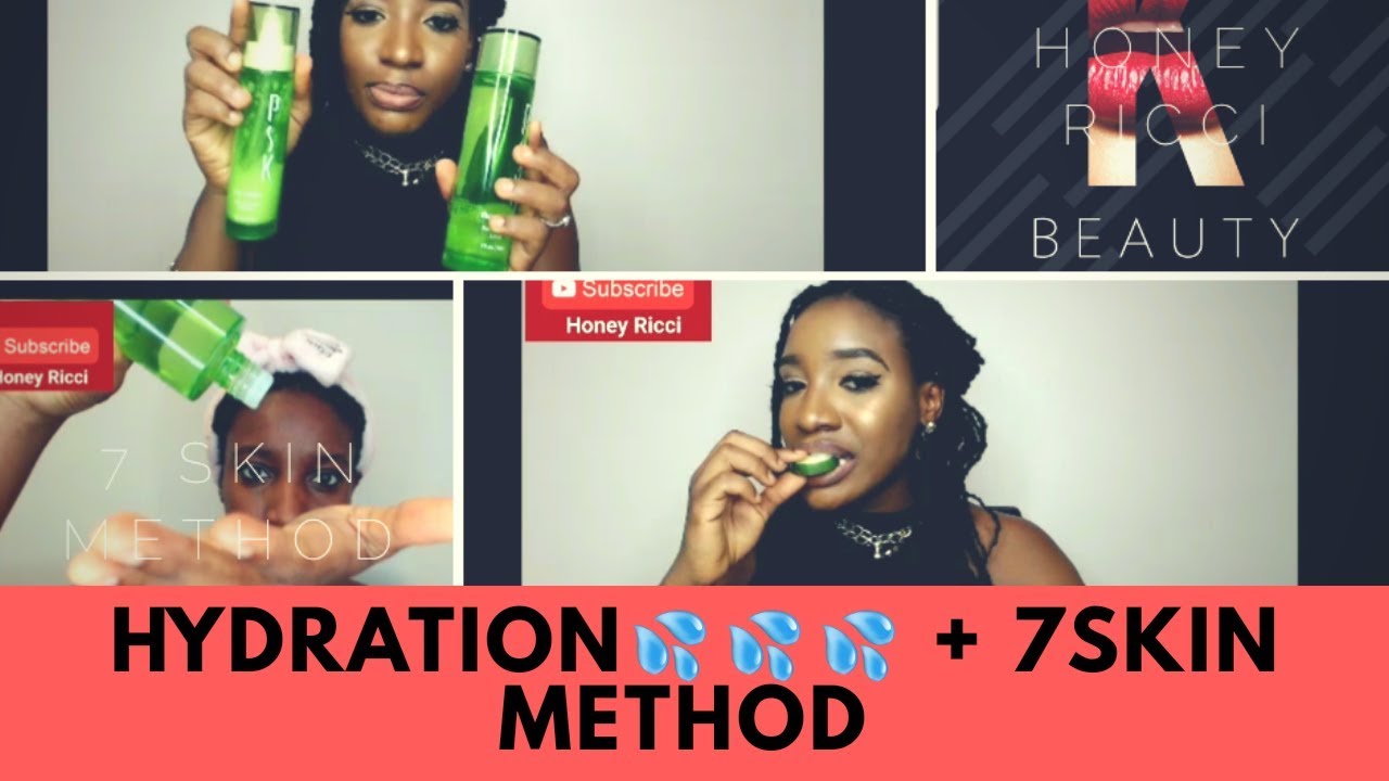 HYDRATION AND THE 7 SKIN METHOD| HYDRATING VS MOISTURIZING| KBEAUTY| HONEY RICCI