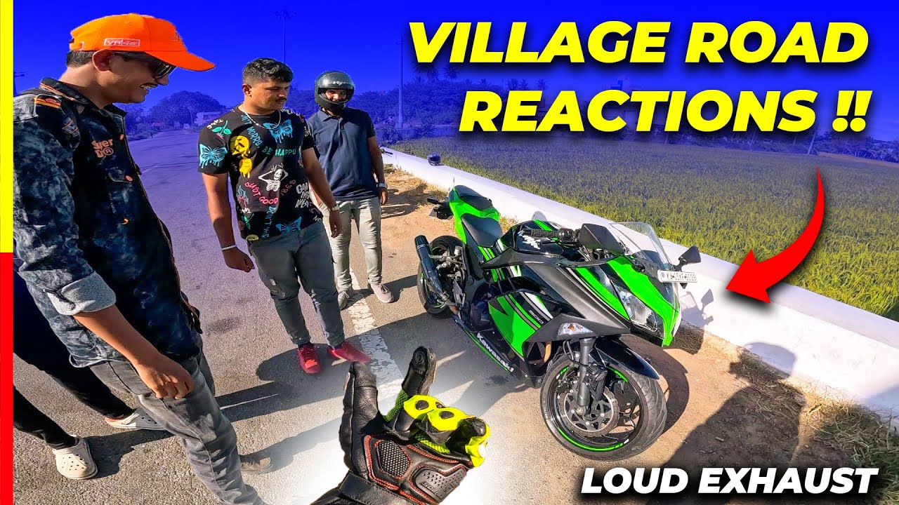 NINJA 300 REVIEW❤️‍🔥ಬೈಕ್ ಸೌಂಡ್ ಕೇಳಿ ಸೈಕ್ ಆದ್ರು🤯#kawasaki