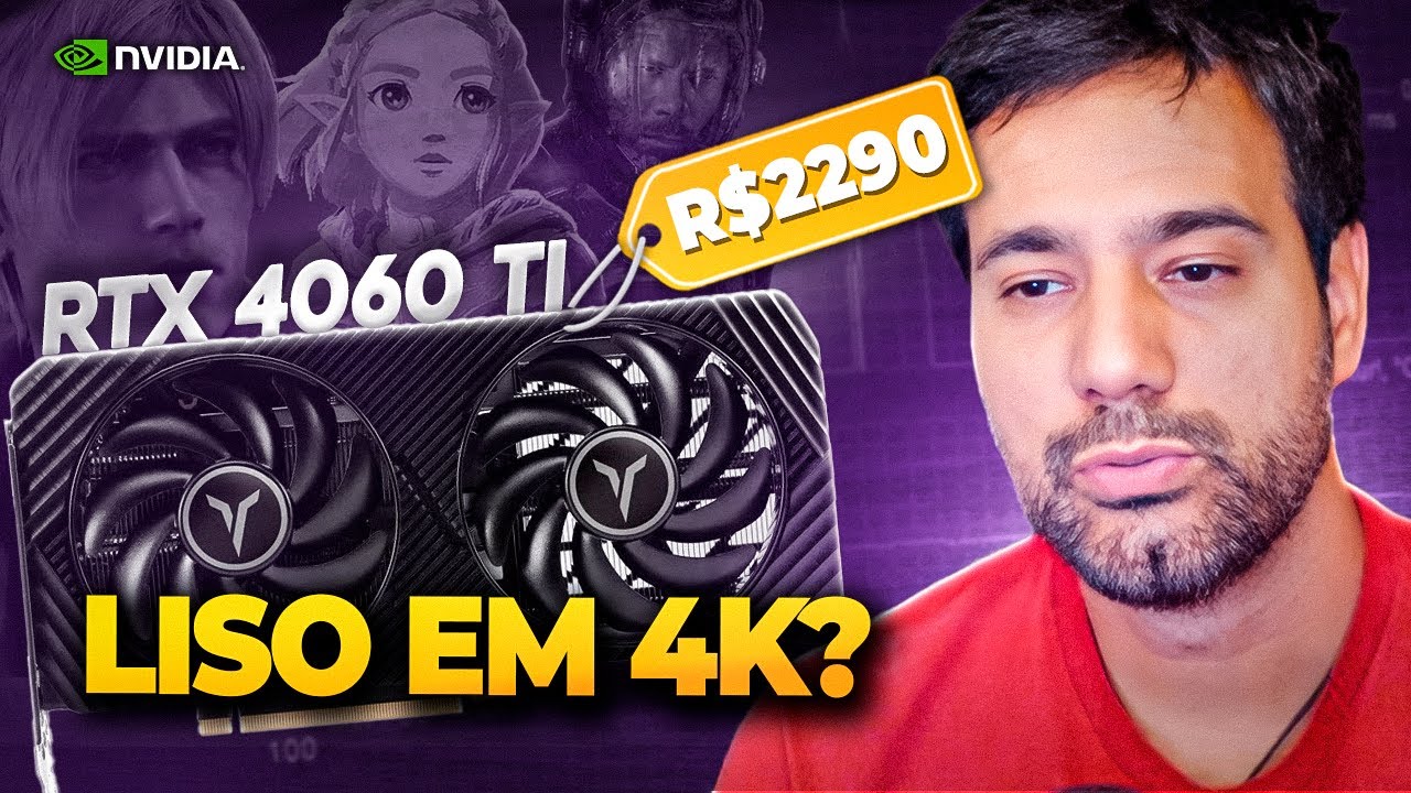 RTX 4060 TI - T&atilde;o Ruim Quanto Dizem?