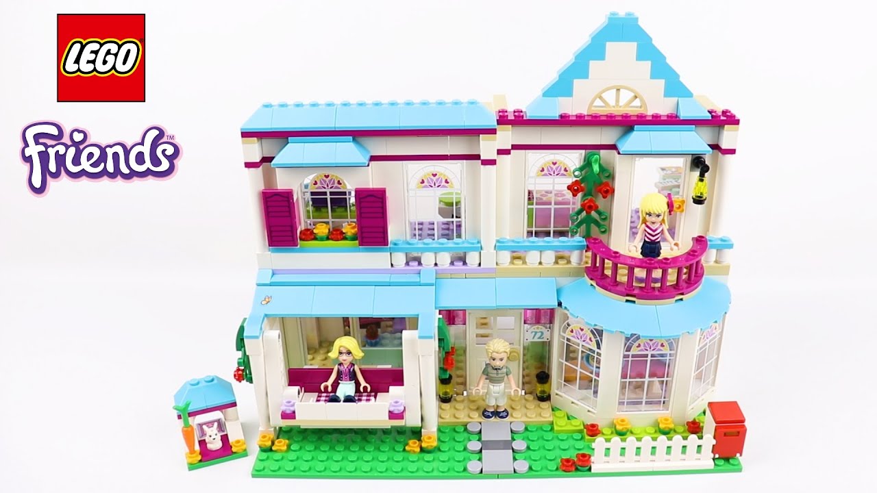Stephanie’s House from LEGO Friends 41314 | Step by step Lego instructions