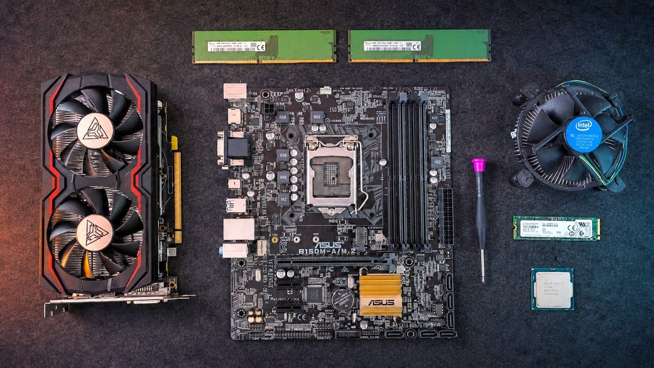 I5 6500 + RX 580 8GB Low Budget Build Gaming PC