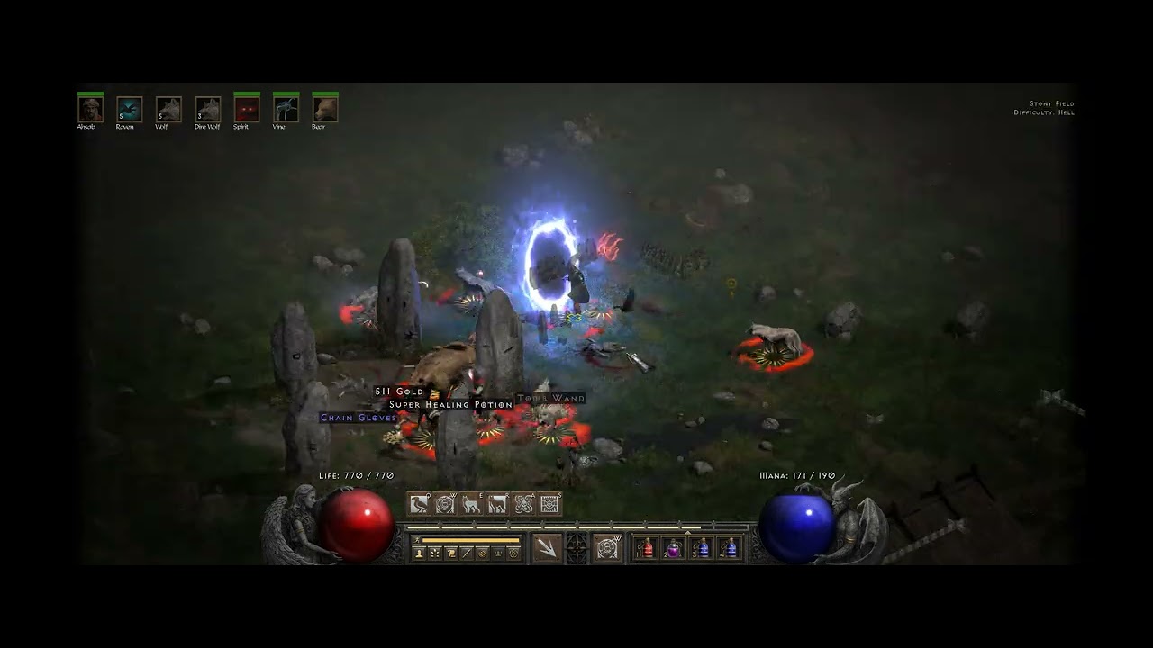 Прохождение Diablo 2: Возрождение Друида, часть 11 — Сверхширокоформатное разрешение 4K, 60 кадро...
