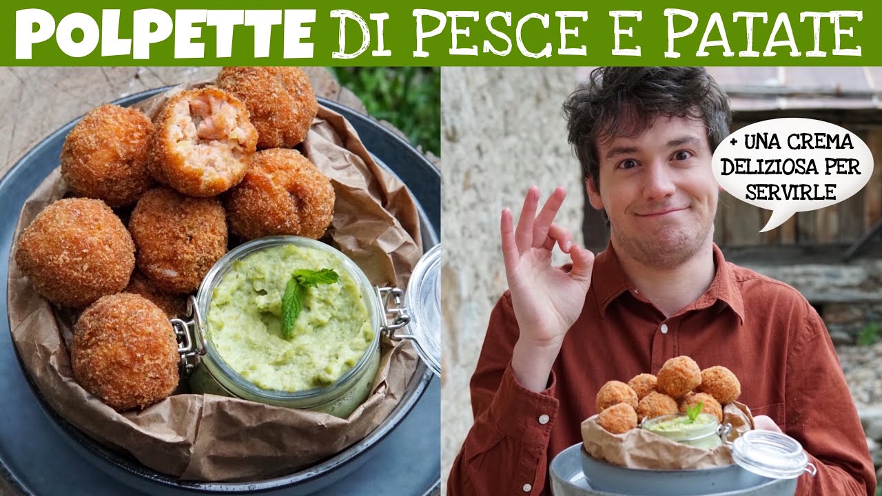 POLPETTE DI TROTA E PATATE: ricetta di pesce facilissima, anche per l'aperitivo | Davide Zambelli