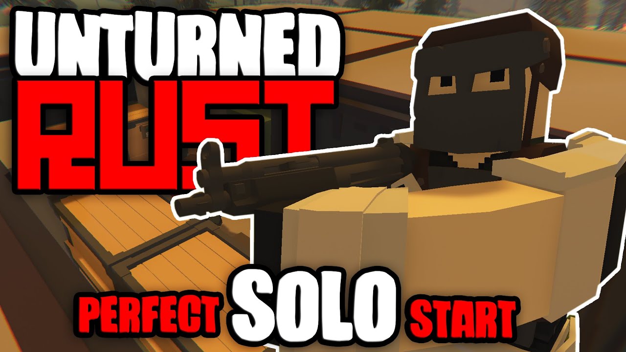THE BEST SOLO RAGS TO RICHES - Rusturned  Survival (Unturned)