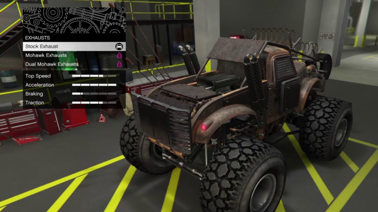 GTA 5 - Customizing Apocalypse Sasquatch (Rat-Truck)