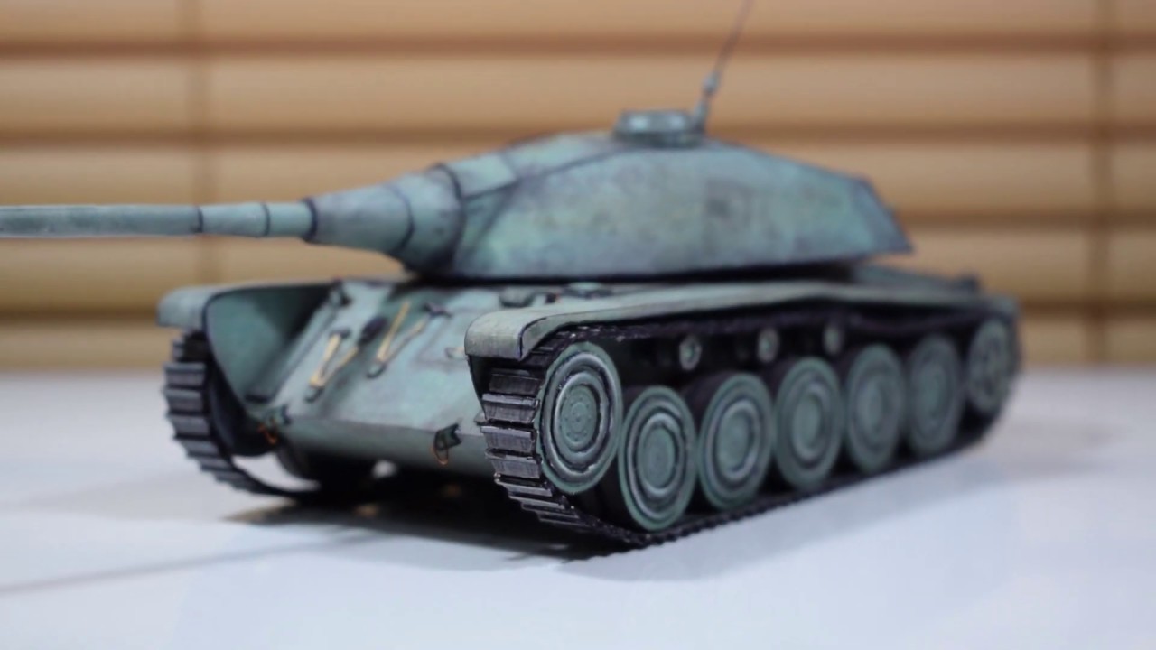 AMX CDC 1:50 - World of Tanks | Papercraft Tutorial