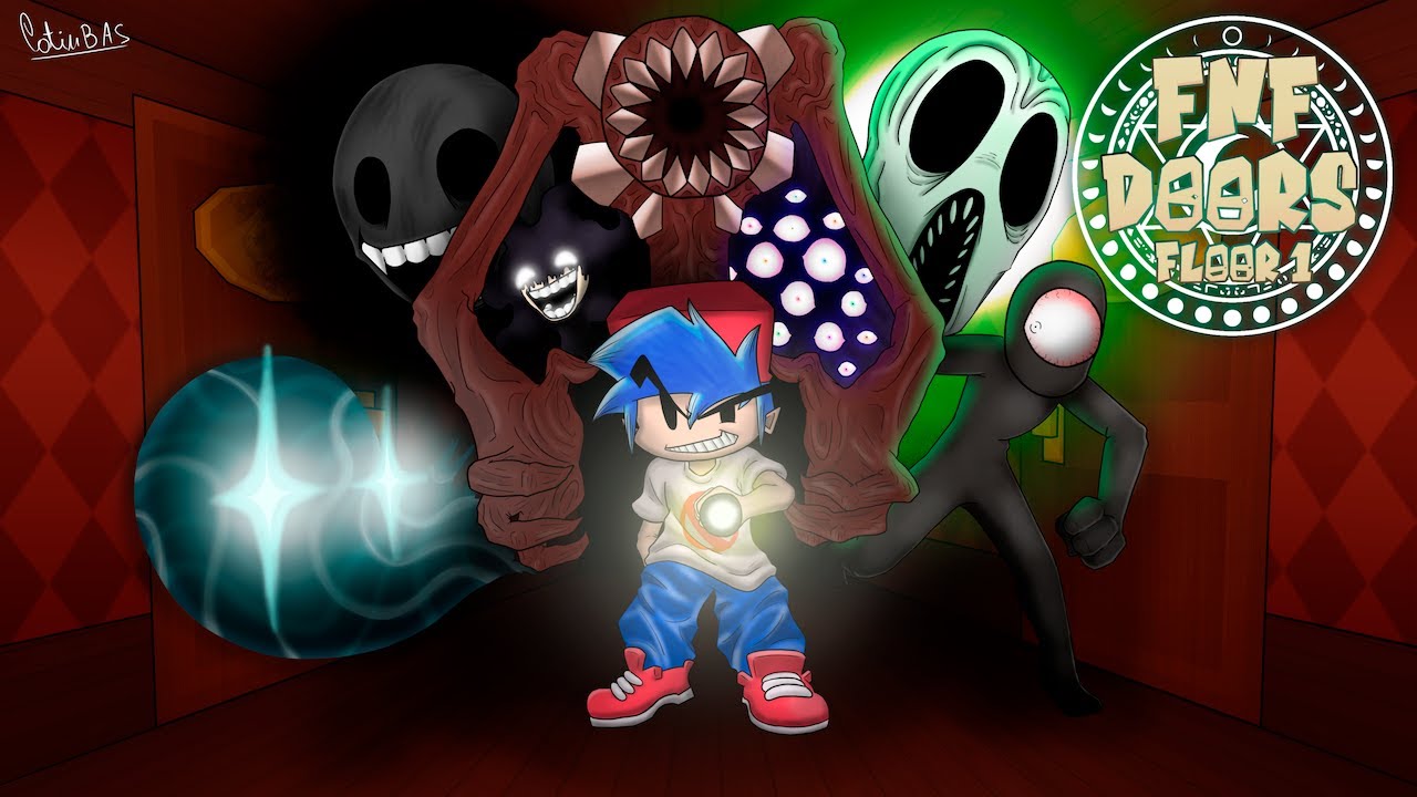 FNF : DOORS FLOOR 1 ENCOUNTER OFFICIAL REMAKE | FNF : Doors F1 Teaser (Teaser 1)