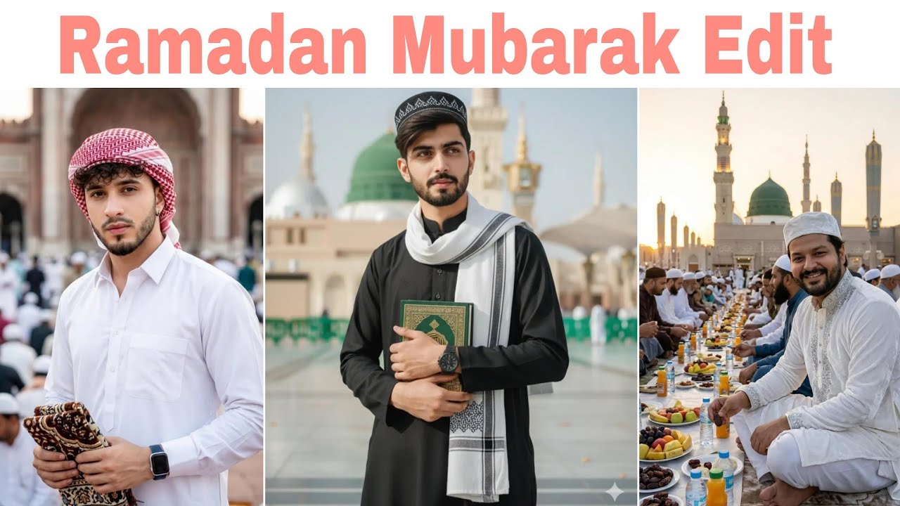 Ramadan Mubarak 2026 Ai Photo Editing | Ramadan Ai Photo Editing Prompts | Gemini Top Prompt
