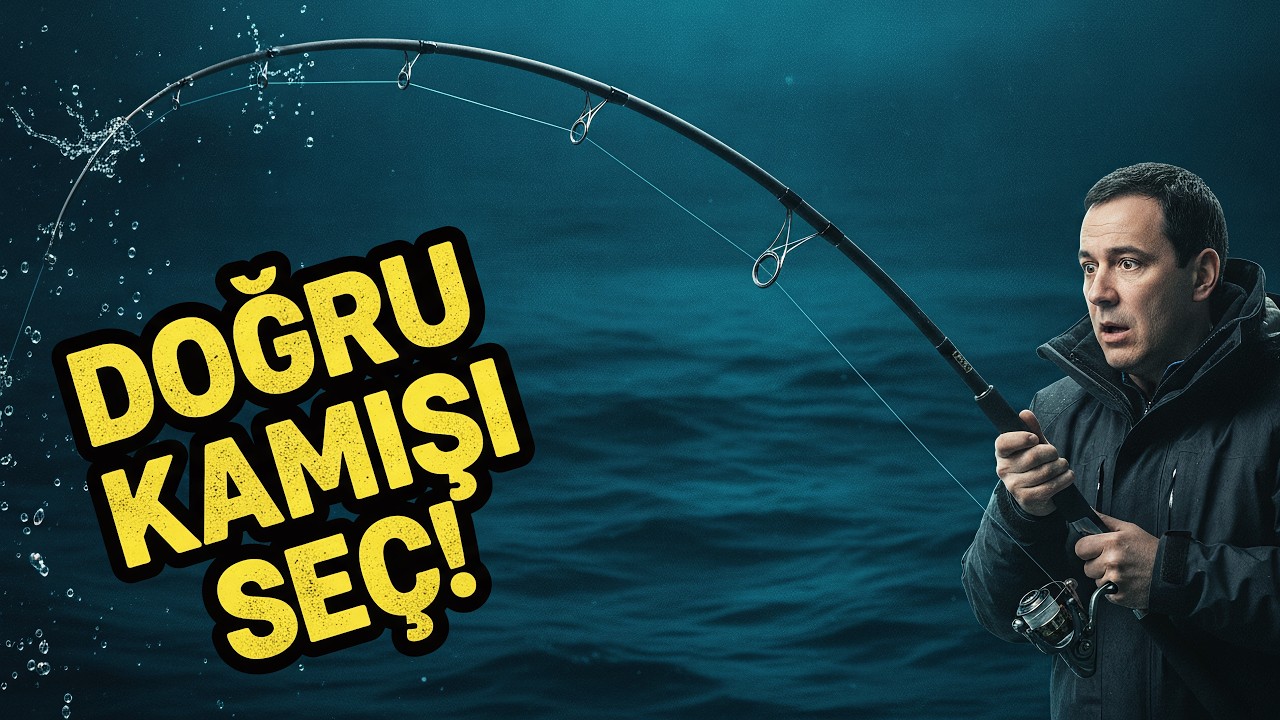 Yanlış Kamış Se&ccedil;me! 🚫 SIFIRDAN Olta Kamışı Se&ccedil;imi Nasıl Yapılır?