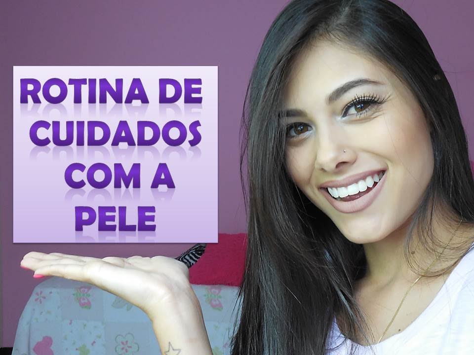 Rotina diurna de cuidados com a pele
