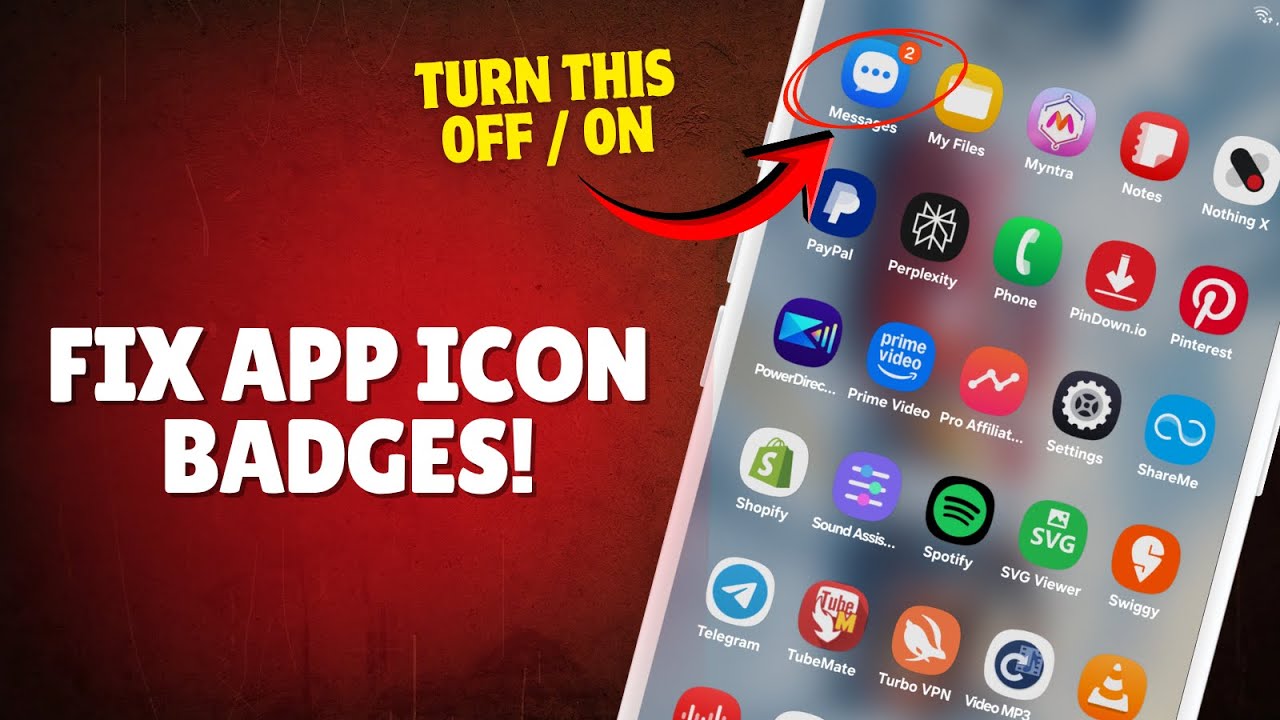 How to Turn On or Off App Icon Notification Badges on Android