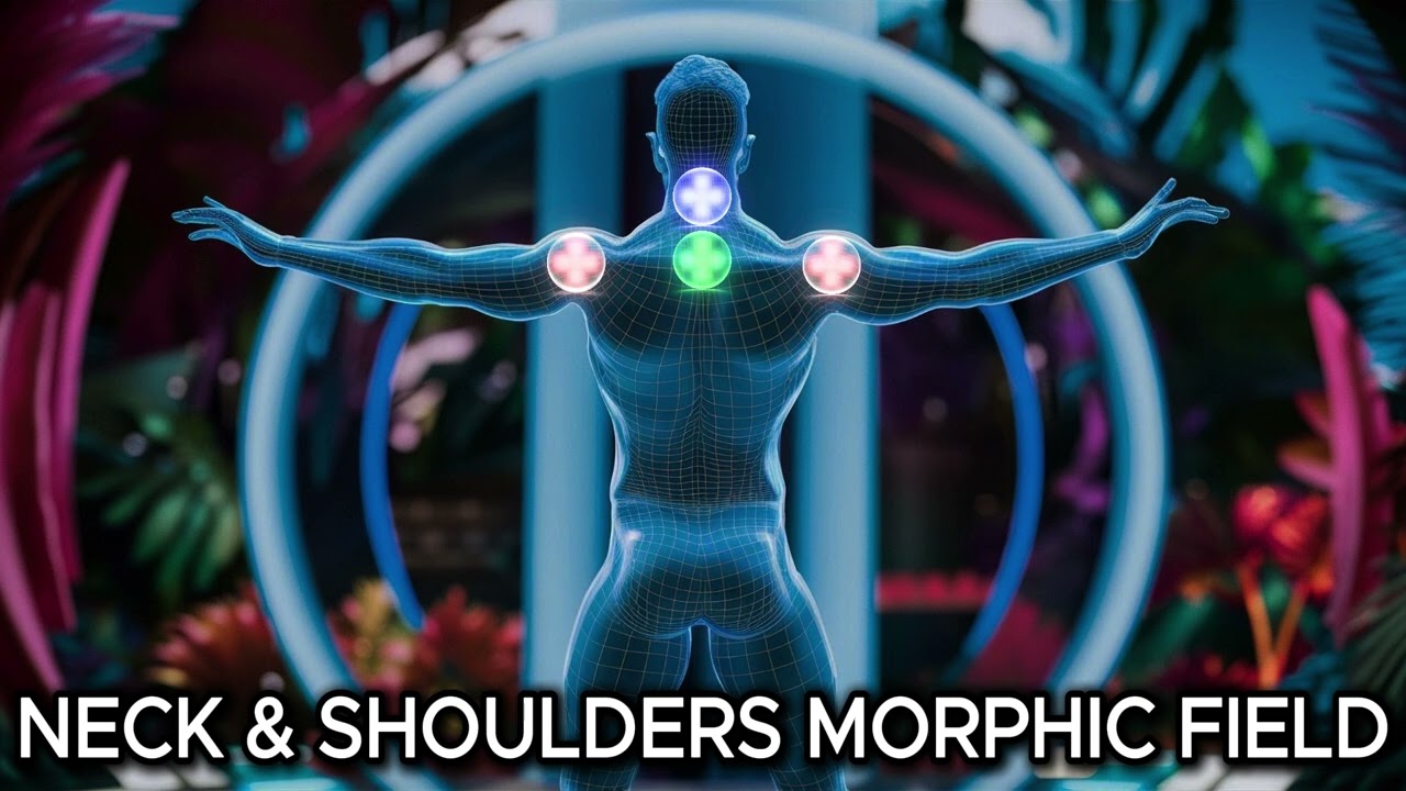 Neck & Shoulders Morphic Field - Pain Relief, Posture Alignment, Joints Strength & Lubrication