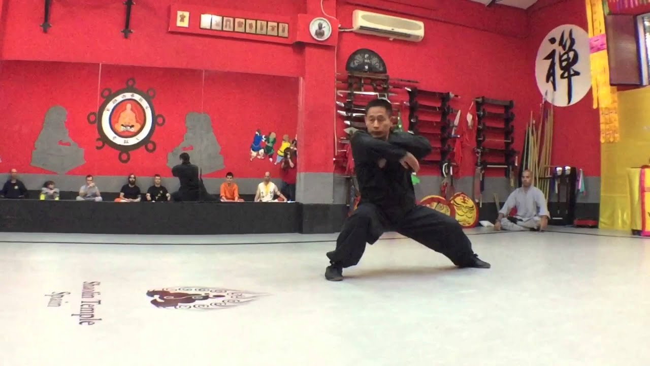 Chen Ziqian visita Shaolin temple Spain