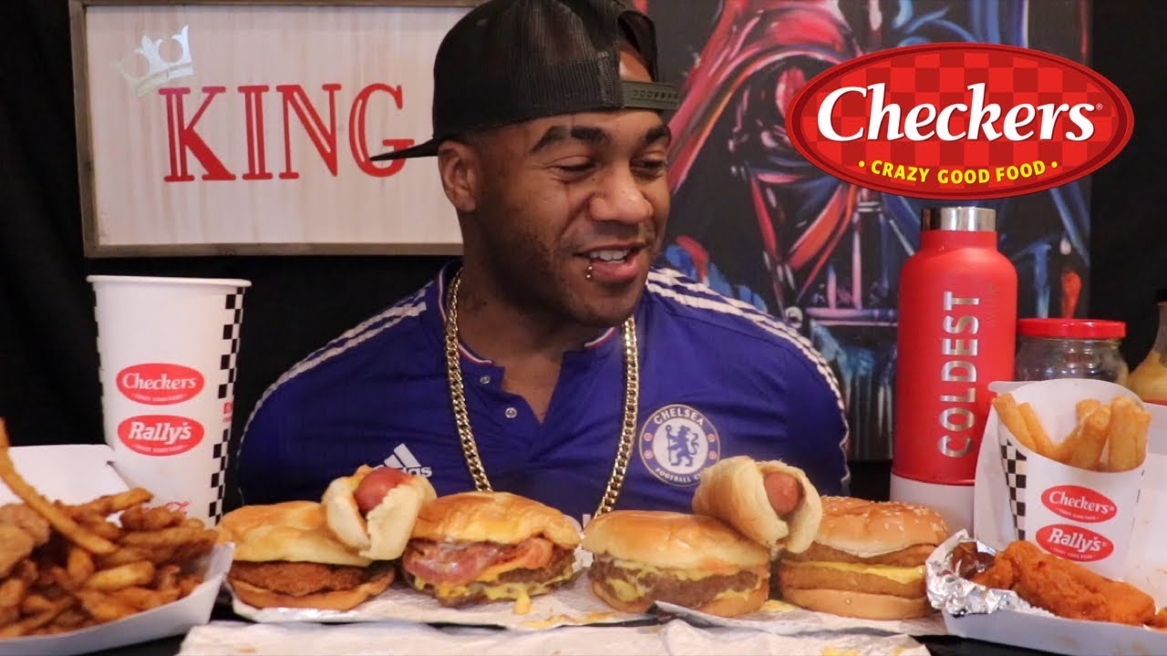 Mukbang | I Finally Had Checkers!! Trying the Best Menu Items