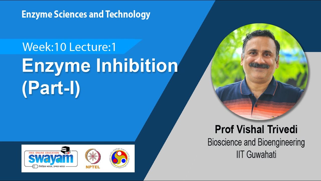 Lec 42: Enzyme Inhibition (Part-I)