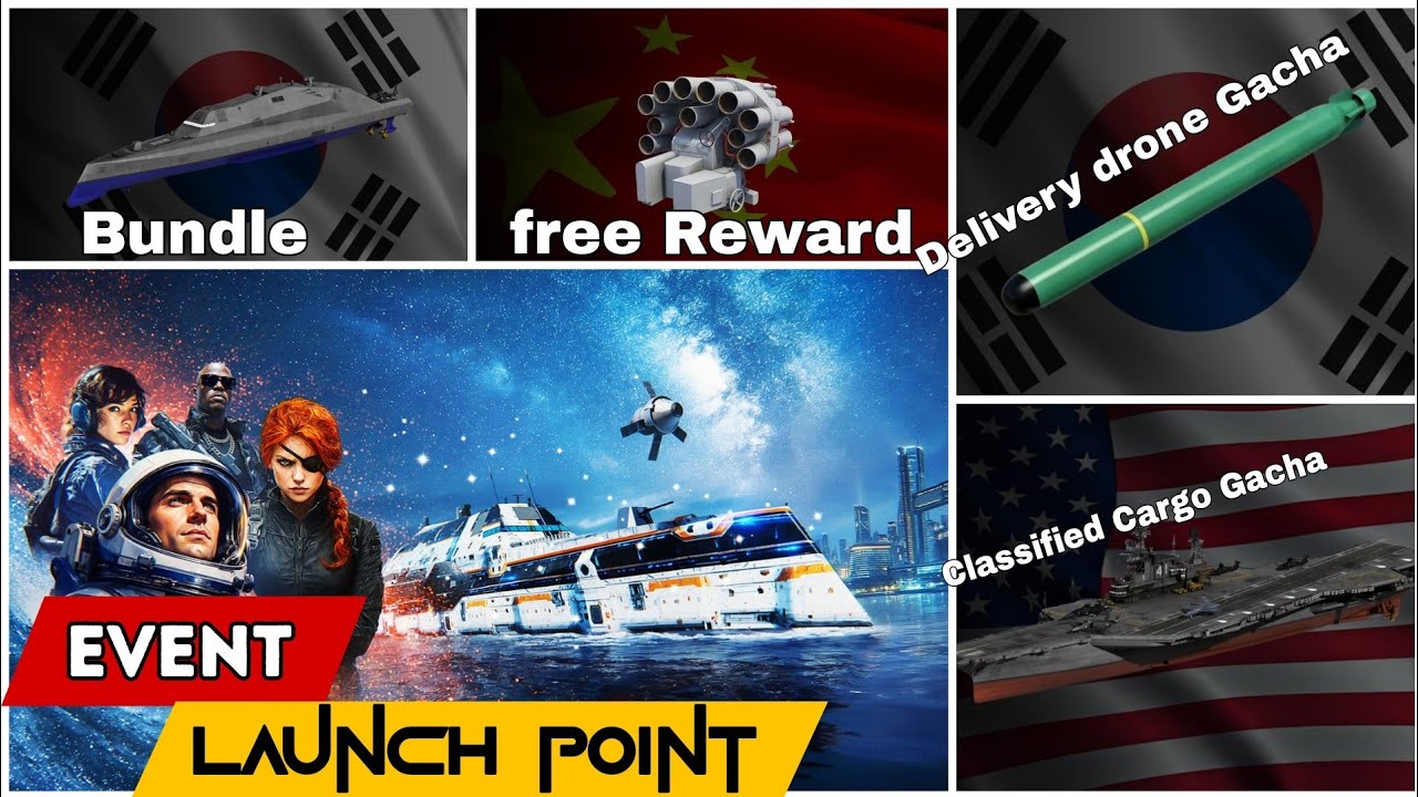 April New Event: Launch Point🎉Official Leaks New Items / Modern Warships