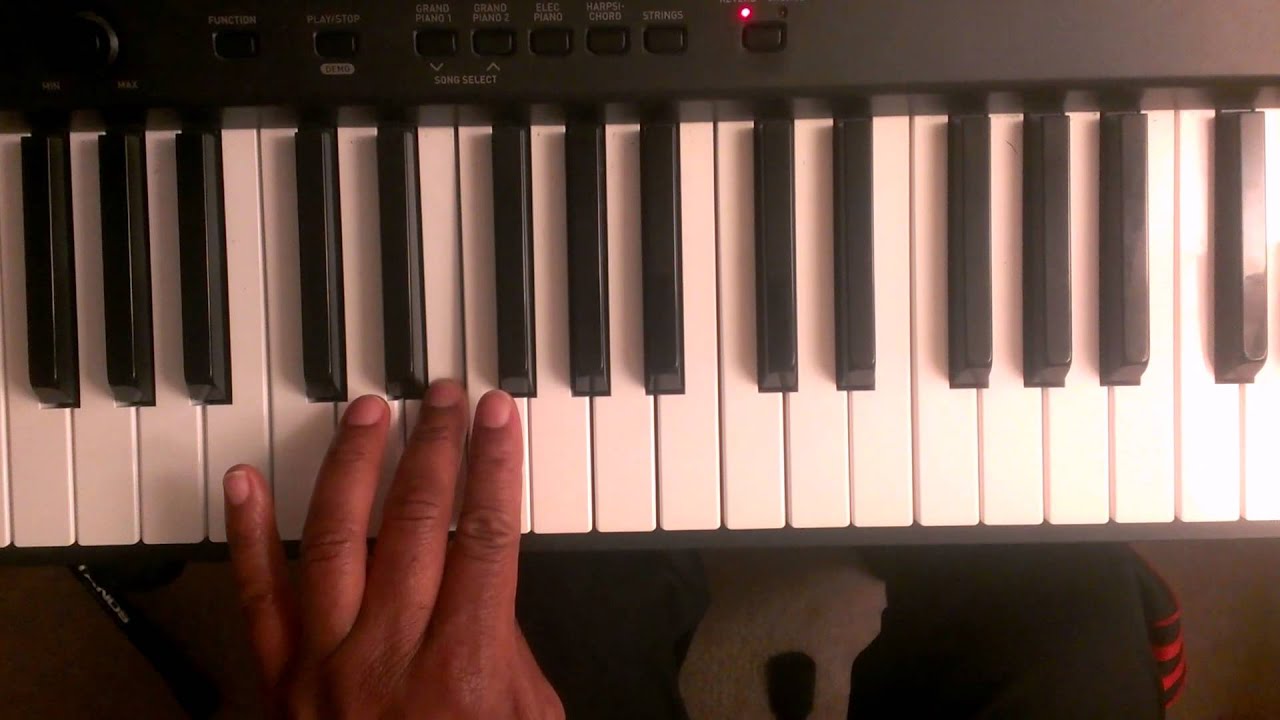 Major Scales: How to Play G Major Scale Two Octaves on Piano (Right and Left hand)