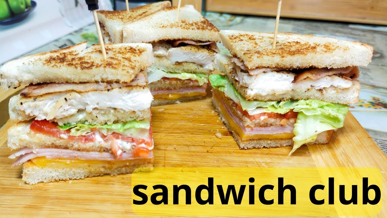 El rey de los sandwich por excelencia.How To Make The Best Club Sandwich Ever.