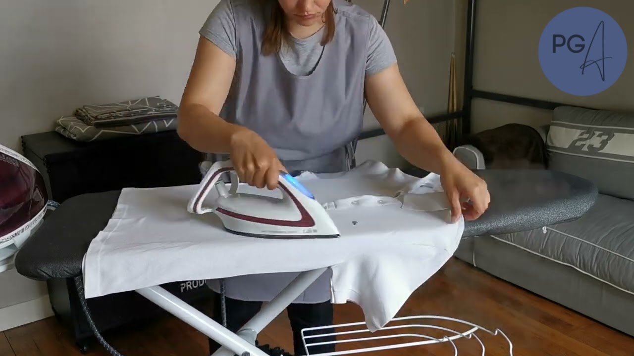Repasser et plier un polo