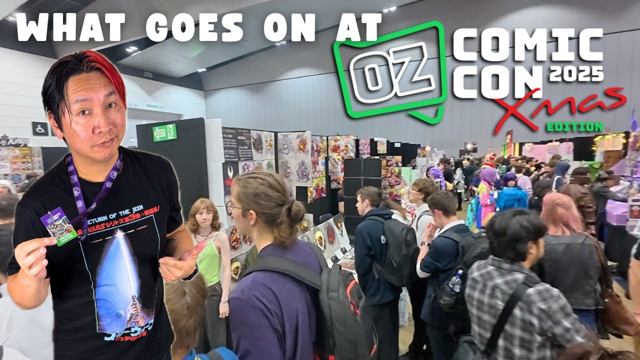 Поездка на OZ COMIC CON Xmas Edition в качестве создателя контента.