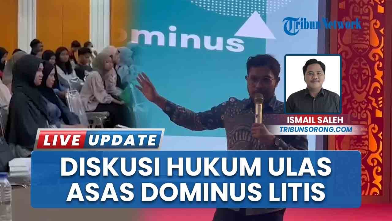 Pakar Hukum Sorong Ulas Asas Dominus Litis dalam Peradilan saat Kuliah Hukum: Lemahkan Transparansi