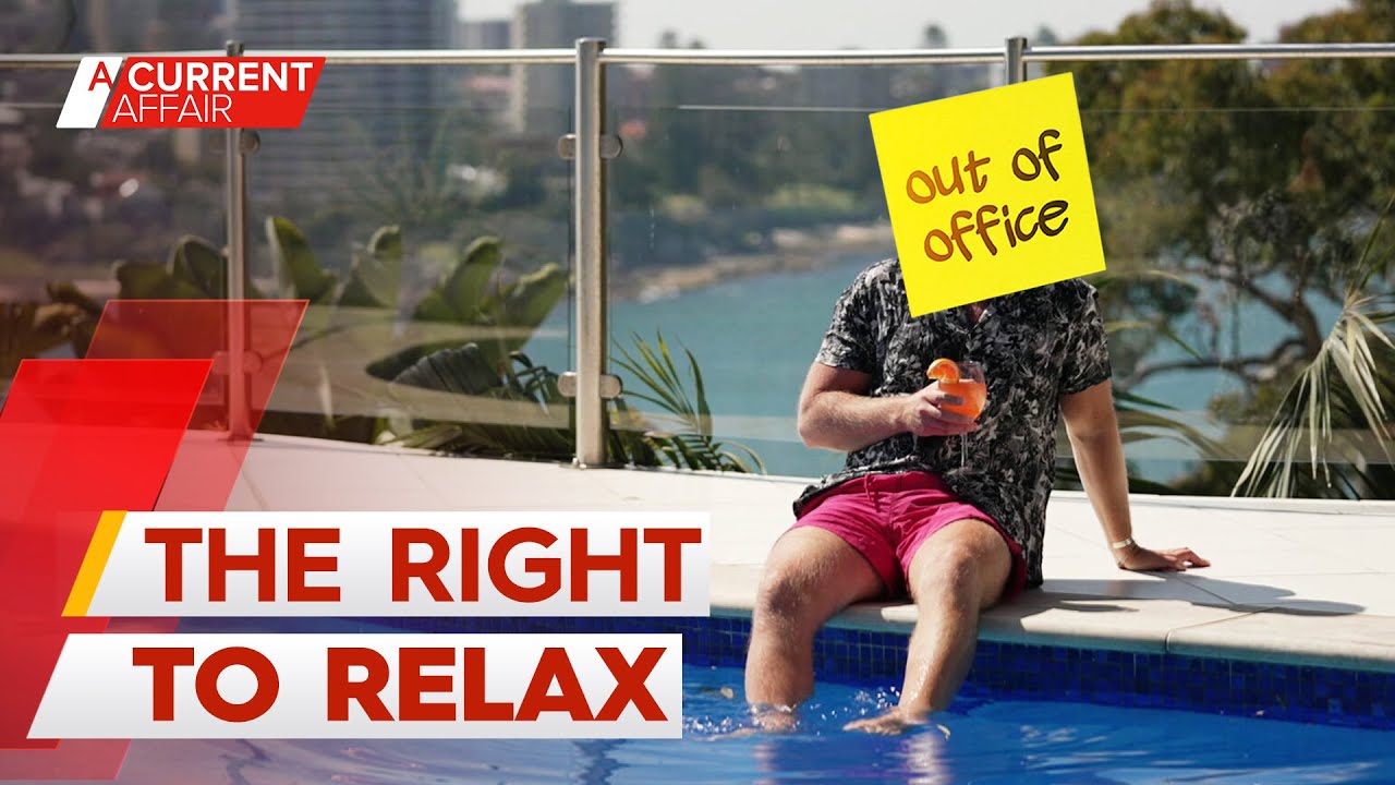 Should you have a right to disconnect from work? | A Current Affair