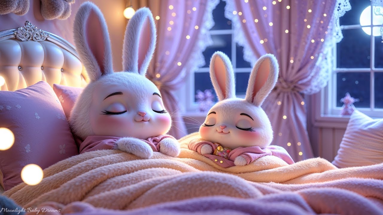 Soothing Baby Sleep Music 🌙 Peaceful Piano for Night (1 Hour, No Ads)