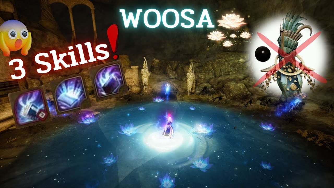 [BDO] Woosa Awakening 3 Skills!!!! kill Gyfin