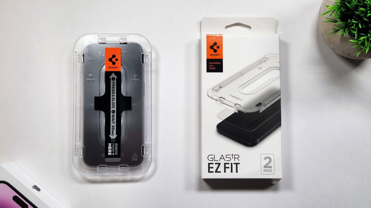 iPhone 14 Pro | Установка защитного стекла Spigen Tempered Glas.TR EZ Fit