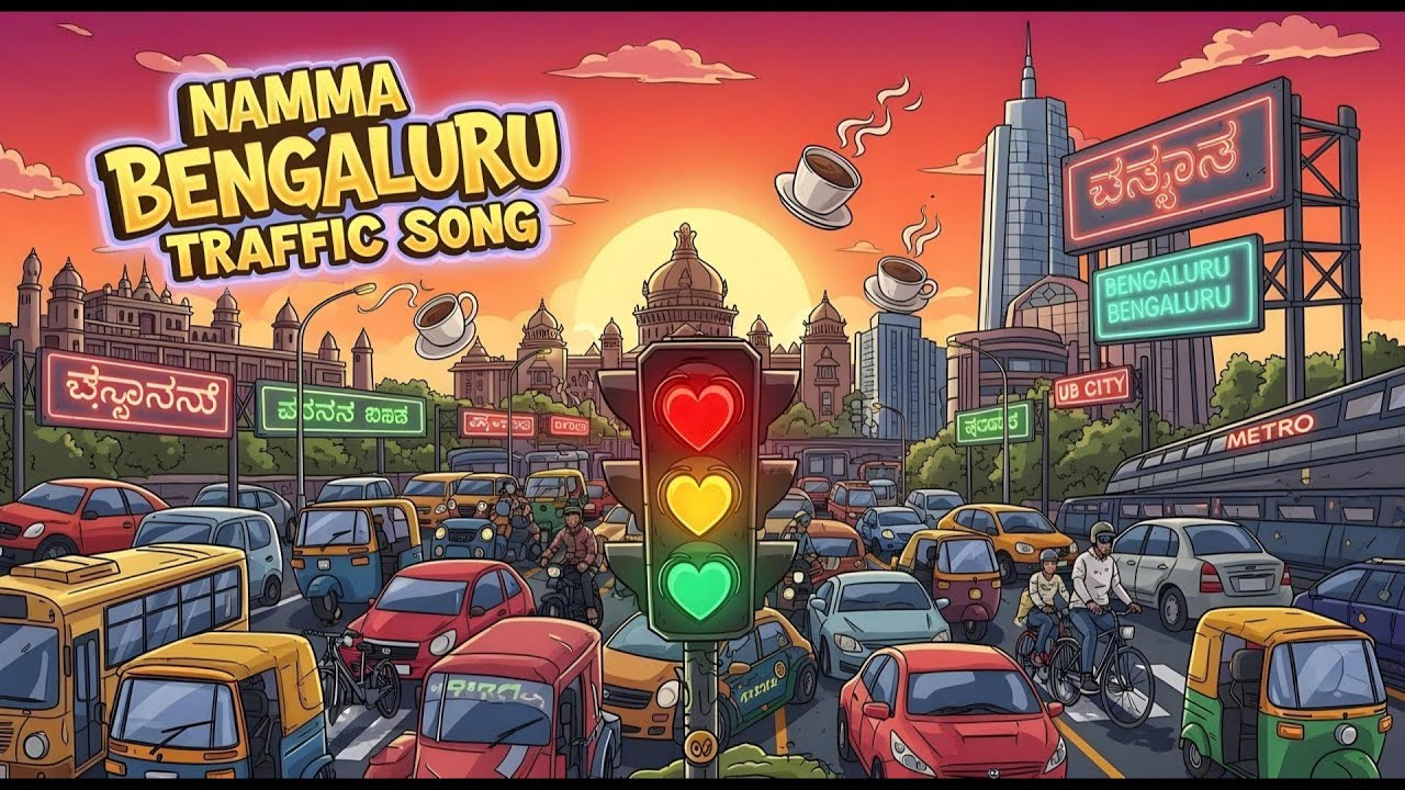 Namma Bengaluru Traffic Song 🚦 | Official Music Video | English