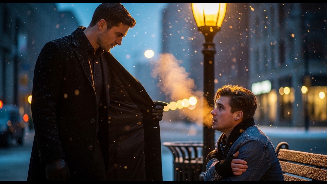 He Found Me Shivering - Opened His Coat and Pulled Me Inside | Gay Love Story