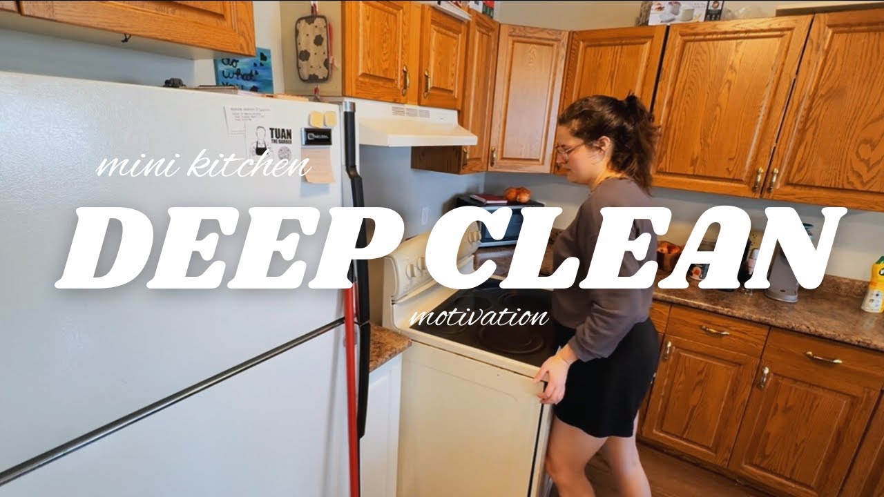 Deep clean my kitchen | cleaning motivation 