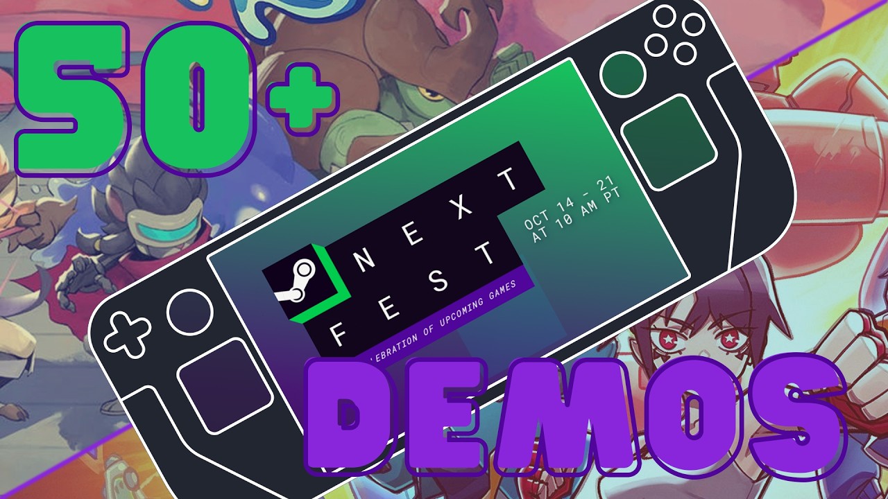 「I tried 50+ Demos from the Next Fest - Steam Next Fest October 2024」