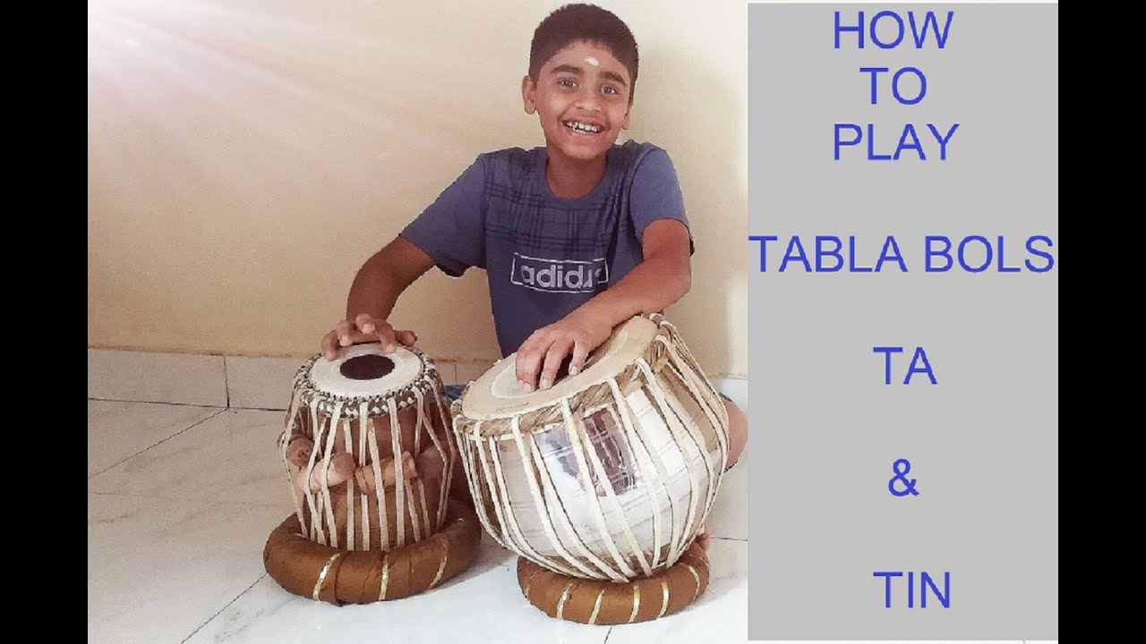 How to Play Tabla Bols- Ta & Tin