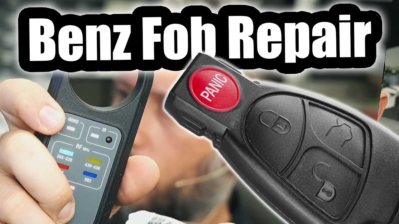 Urgent Benz Key Fob Repair - Won't start the Car.