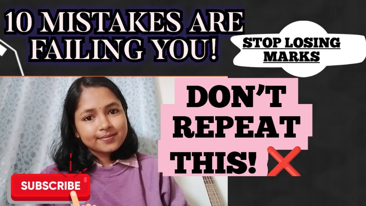 NORCET, RRB | 10 Mistakes ❌ Nurses Make in Competitive Exams | Must Watch