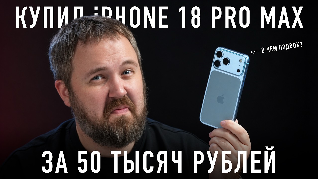 iPhone 18 Pro Max за 50 000 рублей с подвохом!