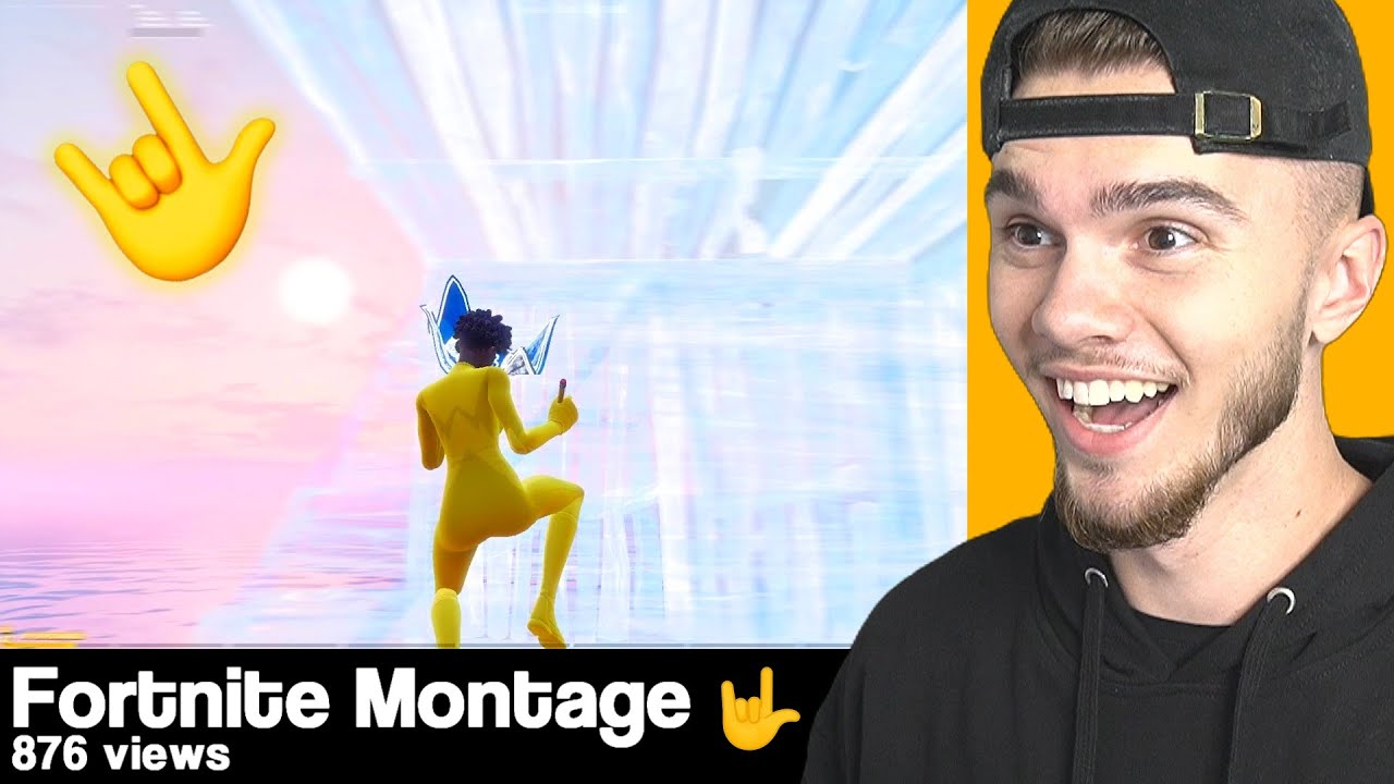 REACTING to my fans FORTNITE MONTAGES... (part 38)