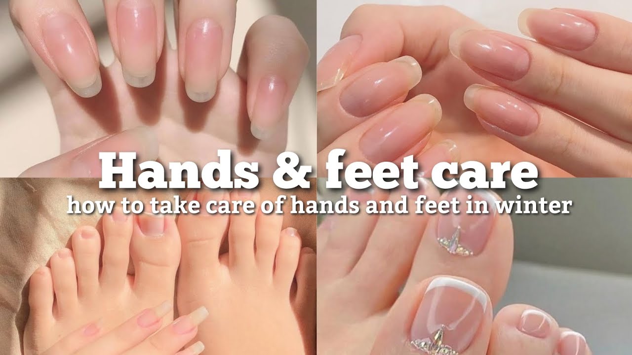 Protect Your HANDS and FEET from WINTER Damage!🧴how to take care of hands and feet in winter