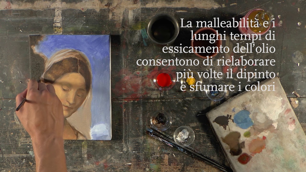 Tecniche artistiche: l'olio su tela