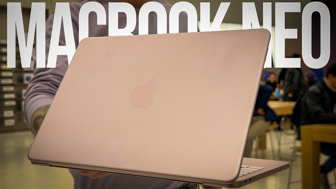 Первый обзор MacBook Neo! Разочарование года?