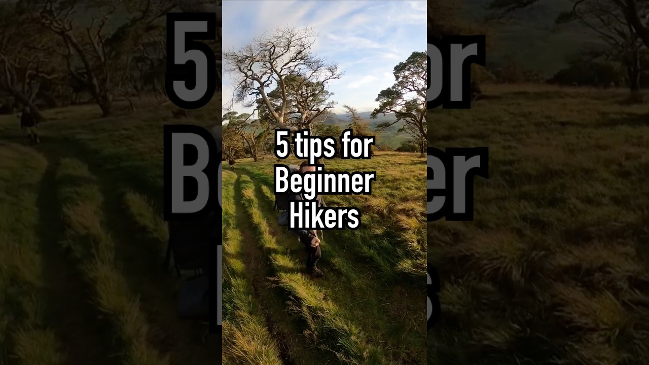 5 tips for beginner hikers