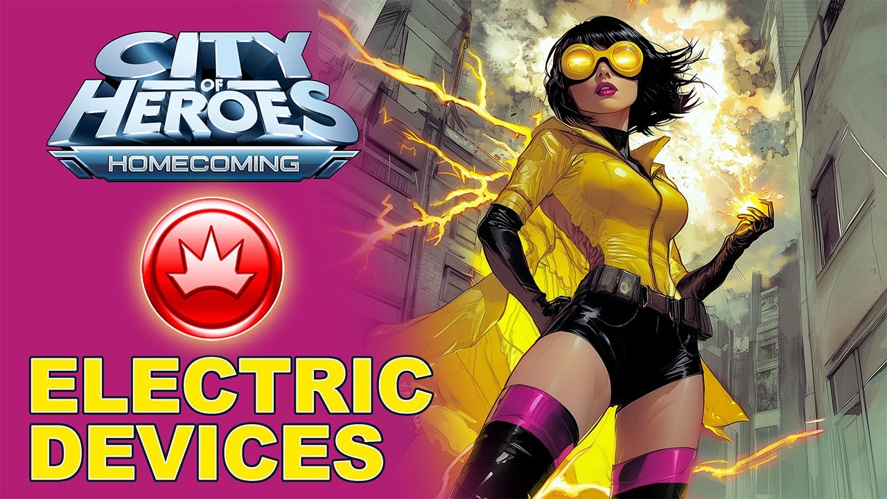 CITY OF HEROES Homecoming - Electric / Devices Blaster build