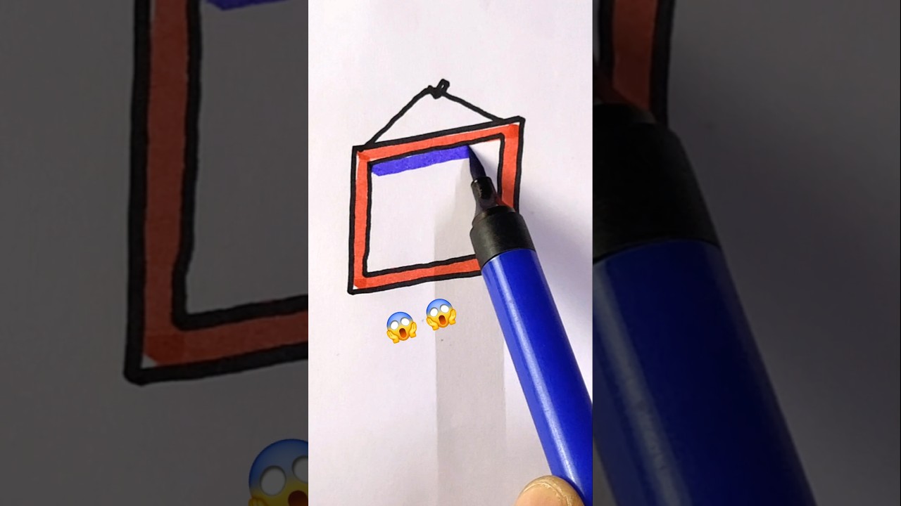 Blackboard drawing easy for kids #satisfying #shorts #art #drawing #kidsart #easydrawing