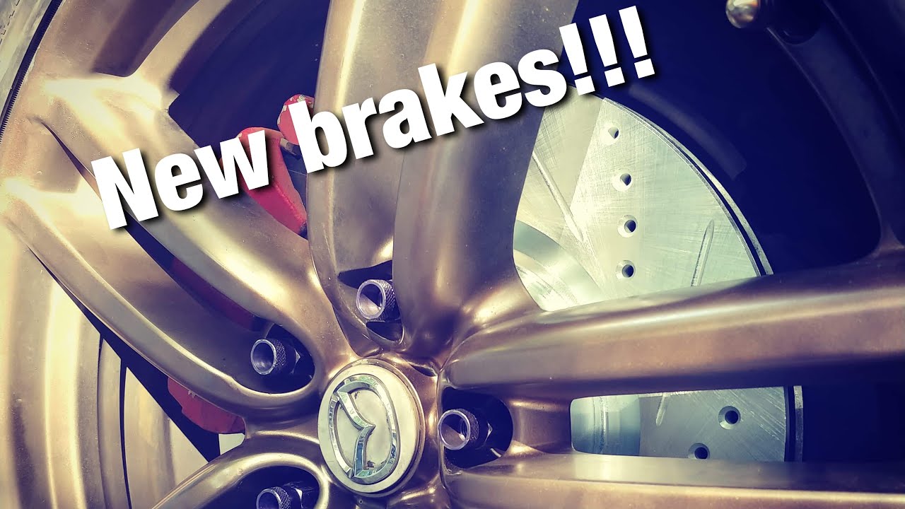 Showing the RX-8 some love.  Brake and rotor replacement