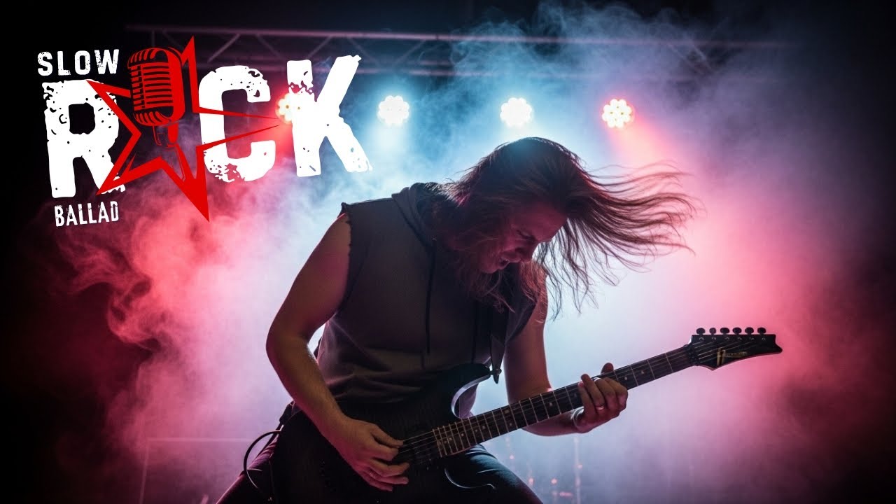 Guitar Tears in the Spotlight — Nighttime Slow Rock Playlist